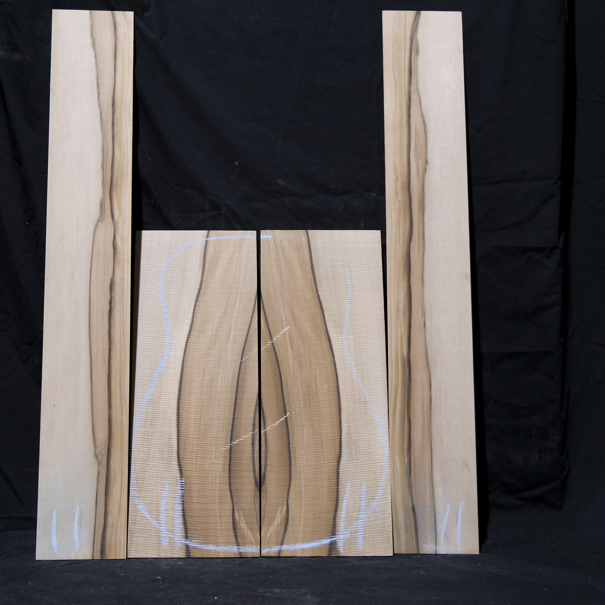 Guitar Back & Sides Set - Blackheart Sassafras