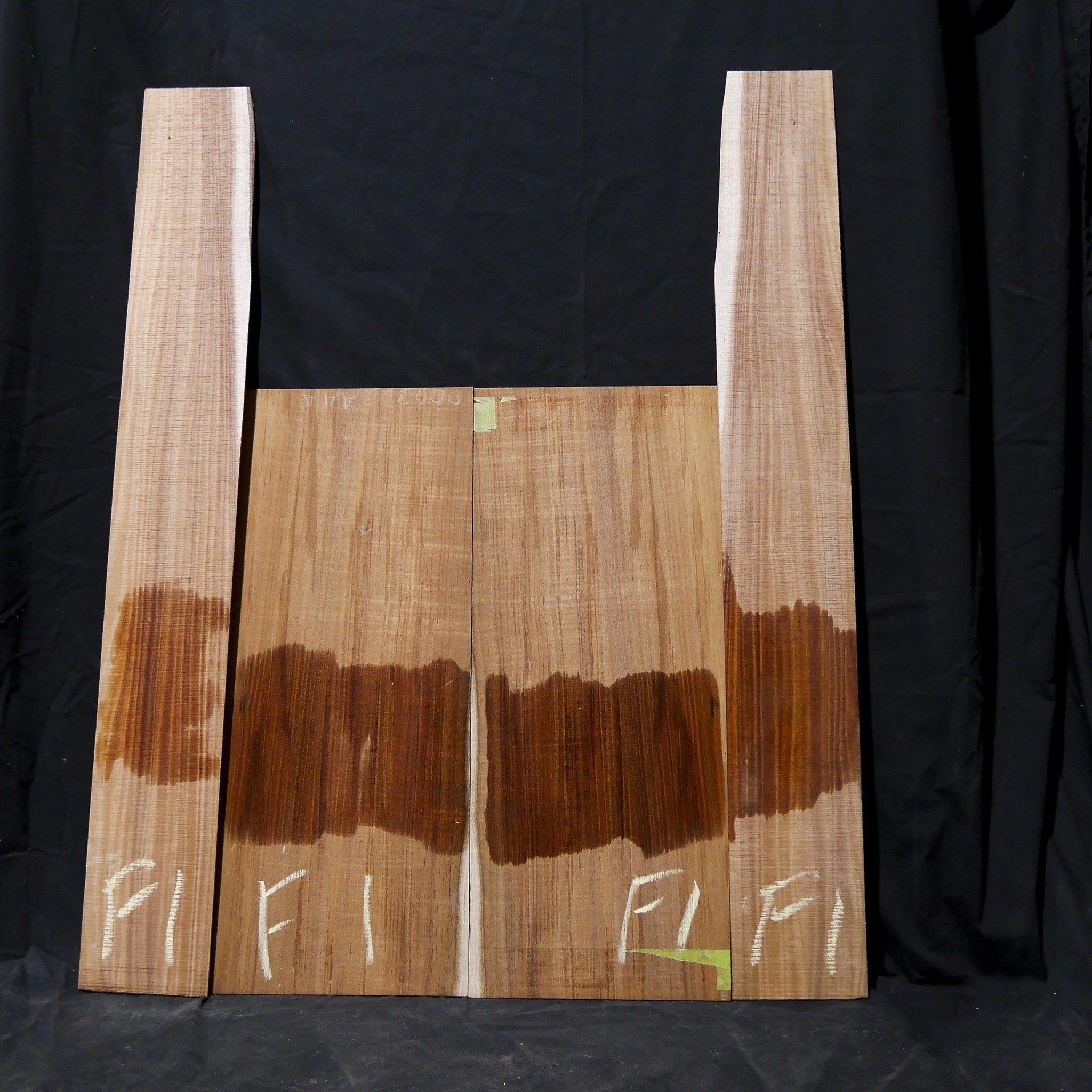 Guitar Back & Sides Set - Figured, Fiddle Back and Quilted Blackwood-Tasmanian Timbers-East Coast Specialised Timbers