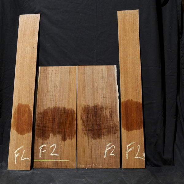 Guitar Back & Sides Set - Figured, Fiddle Back and Quilted Blackwood ...