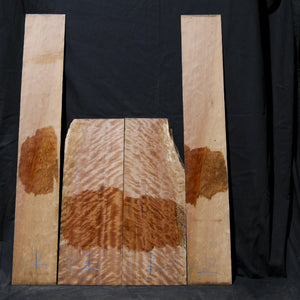 Guitar Back & Sides Set - Figured, Fiddle Back and Quilted Myrtle-Tasmanian Timbers-East Coast Specialised Timbers
