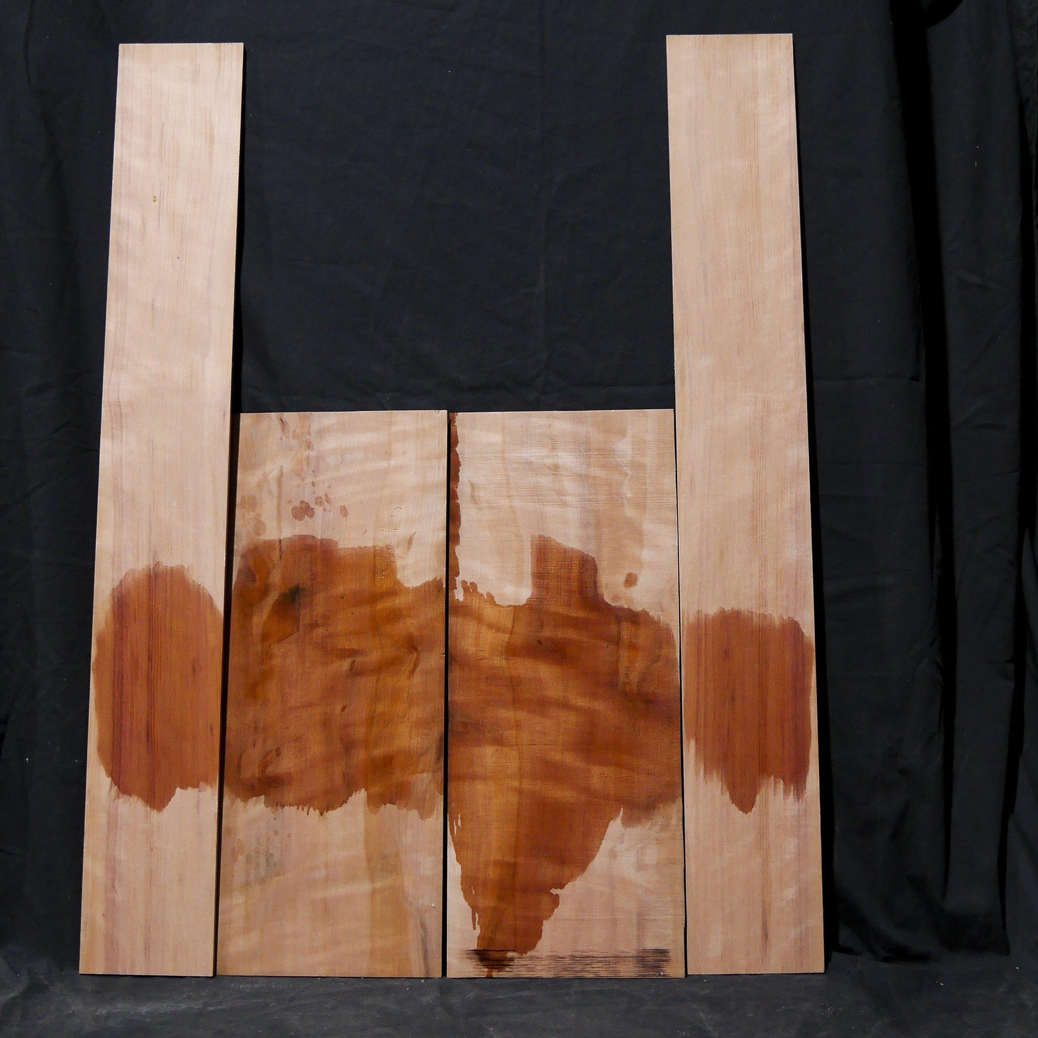 Guitar Back & Sides Set - Figured, Fiddle Back and Quilted Myrtle-Tasmanian Timbers-East Coast Specialised Timbers