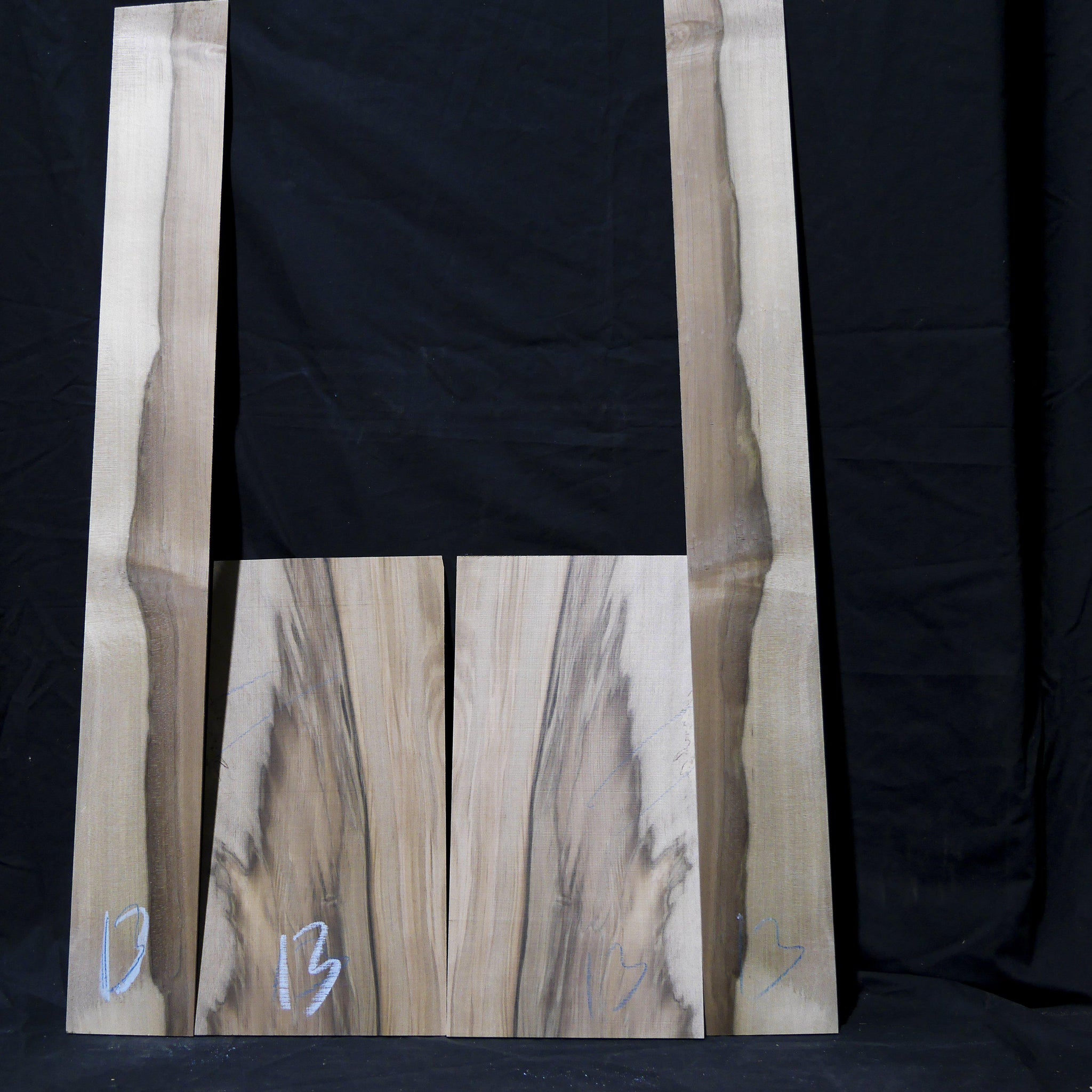 Ukulele Back & Sides - Blackheart Sassafras-Tasmanian Timbers-East Coast Specialised Timbers