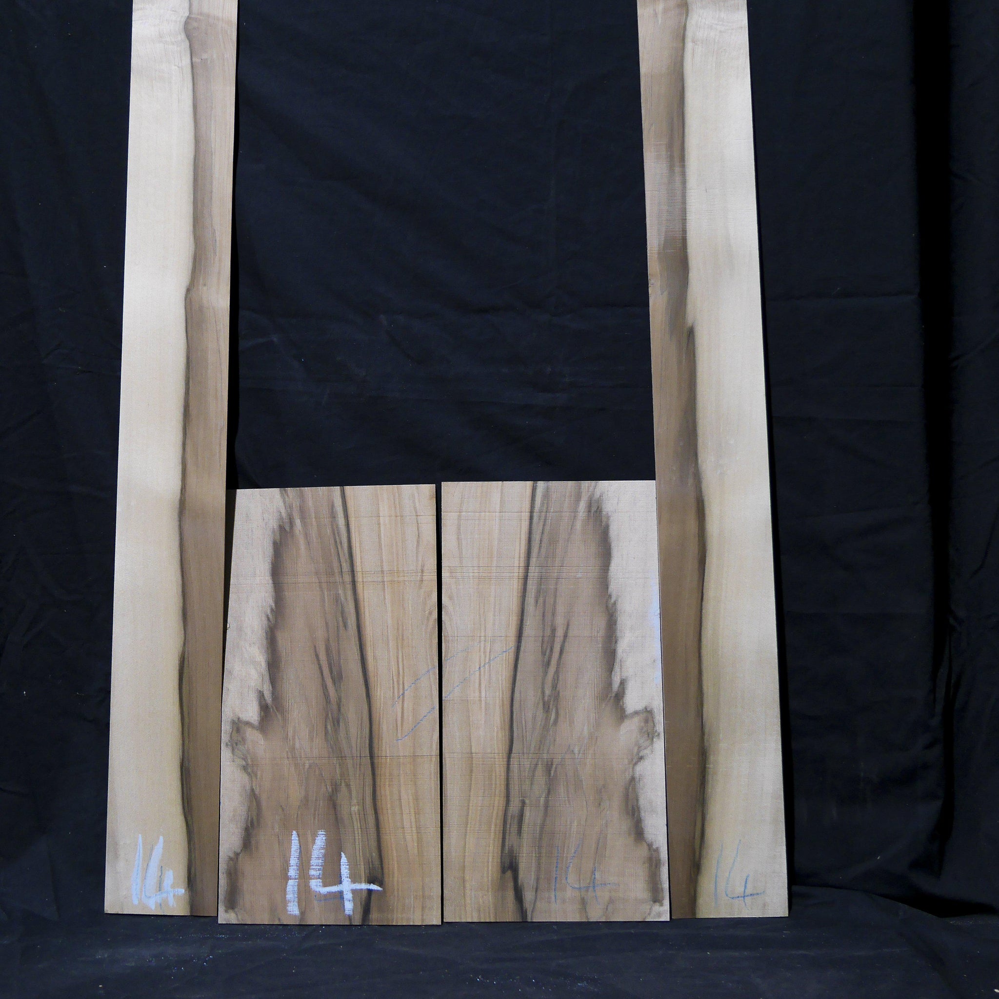 Ukulele Back & Sides - Blackheart Sassafras-Tasmanian Timbers-East Coast Specialised Timbers
